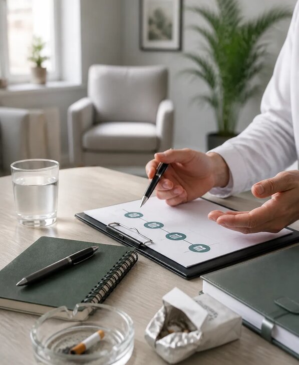 Лечение никотиновой зависимости в Нововоронеже от 5060 р. | Медзона