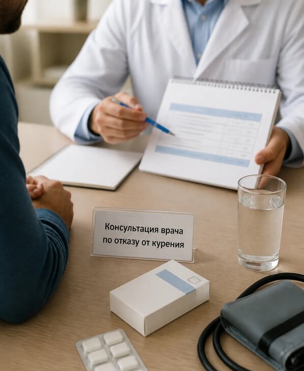 Консультация врача по отказу от курения для взрослых в Нововоронеже